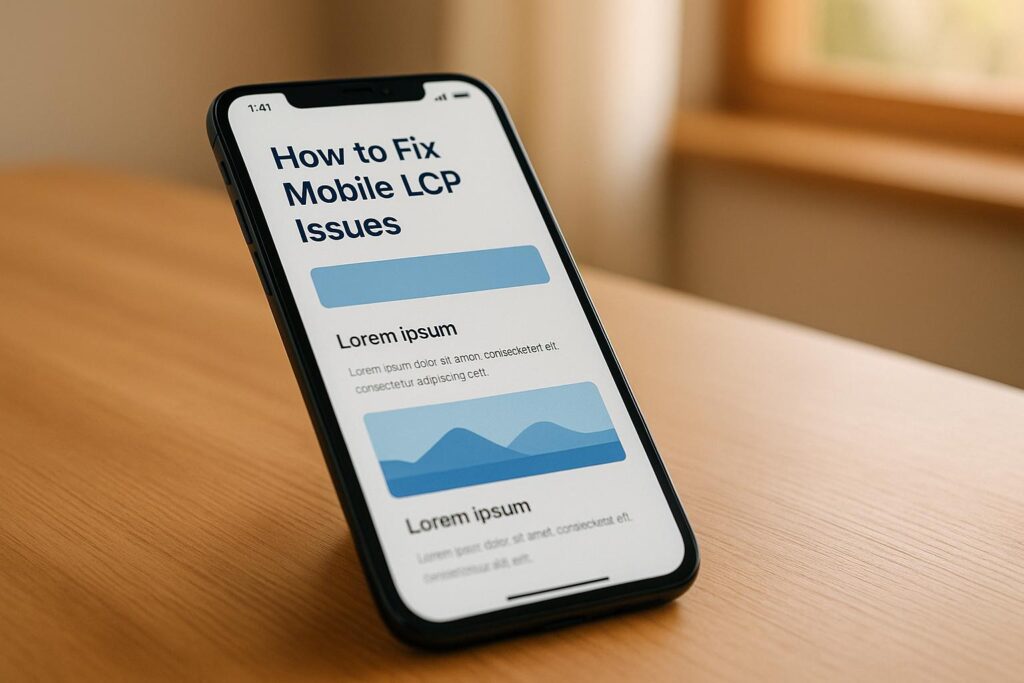 How To Fix Mobile LCP Issues