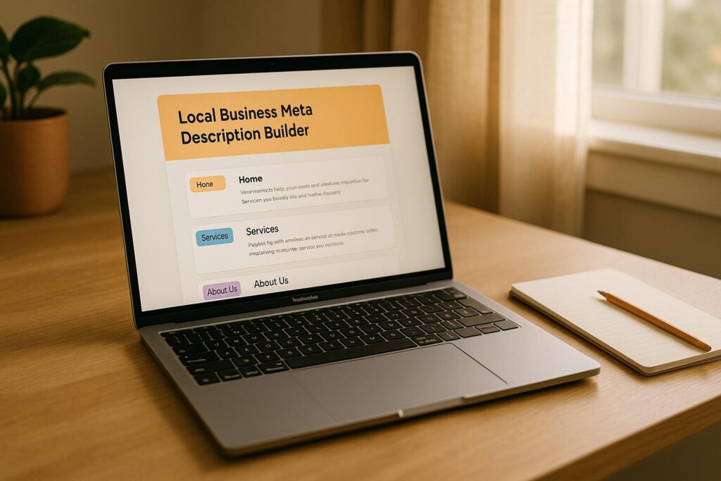 Local Business Meta Description Builder