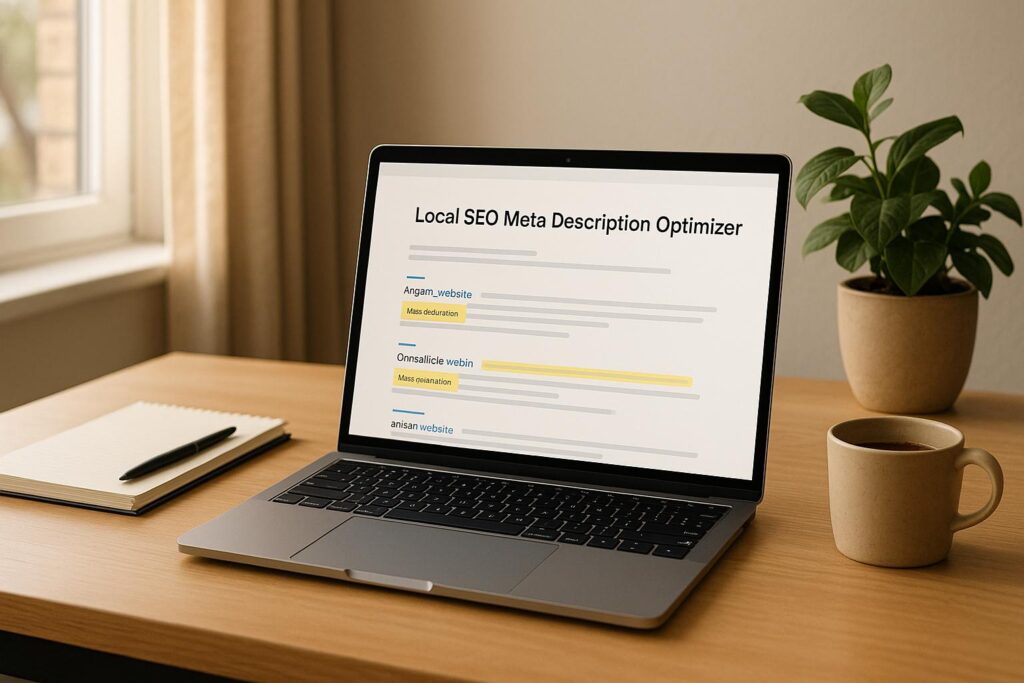 Local SEO Meta Description Optimizer