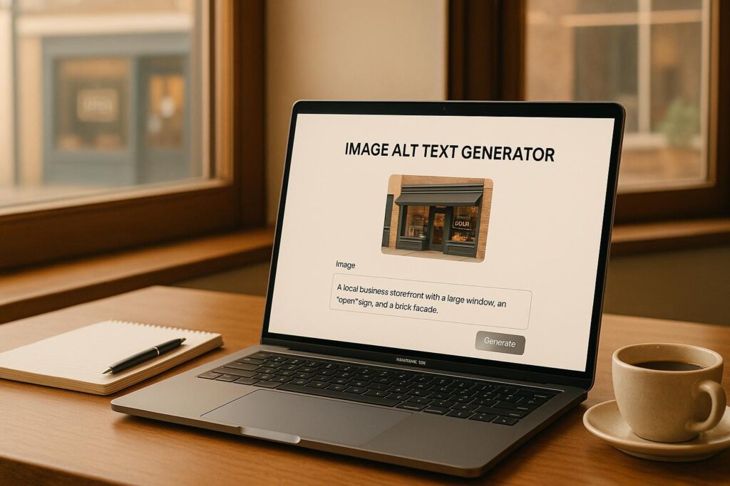Local Business Image Alt Text Generator